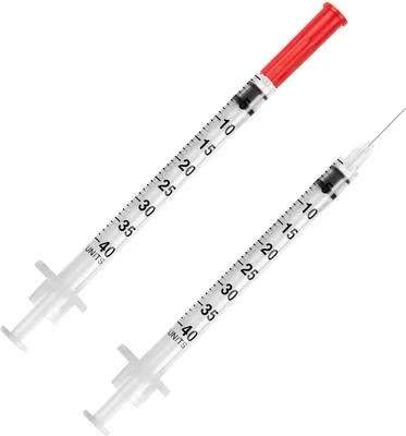 1 cc U-40 syringe