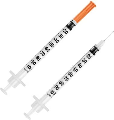 1 cc U-100 syringe