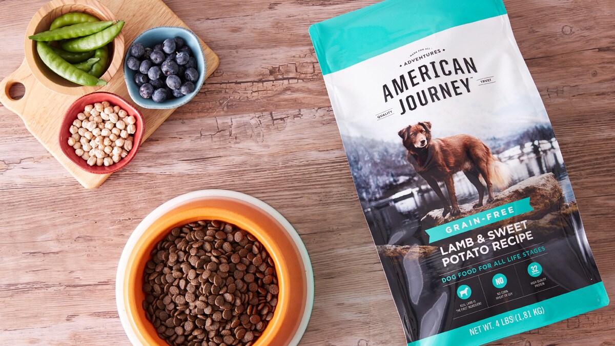 Illustration of Grain Free Dog Food With Omega 3 Fatty Acids