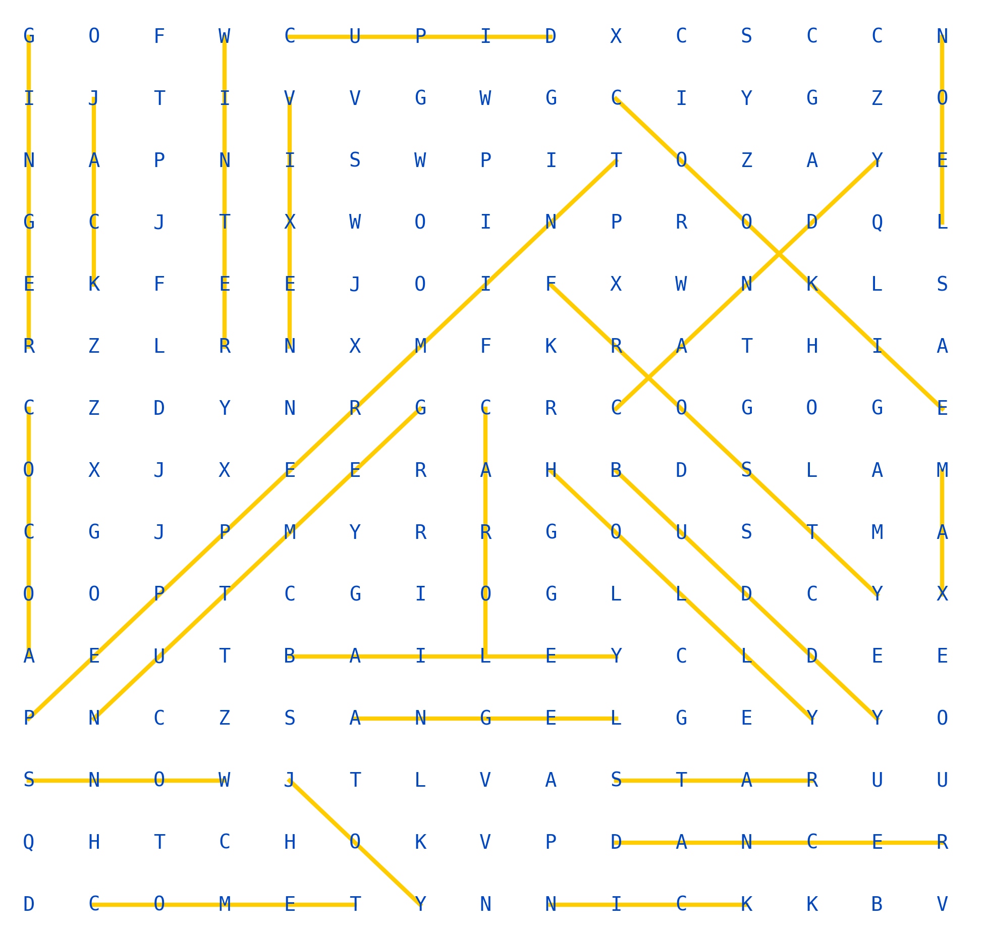 word search answer key