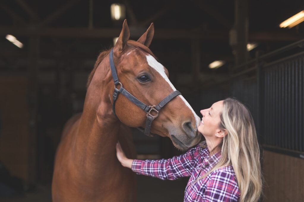 A Woman and Her Horse